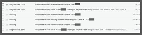 fragrancenet track my order.